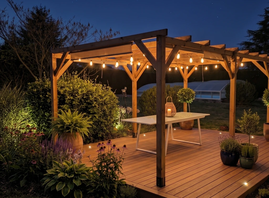 Réalisation de terrasses bois et pergolas sur-mesure